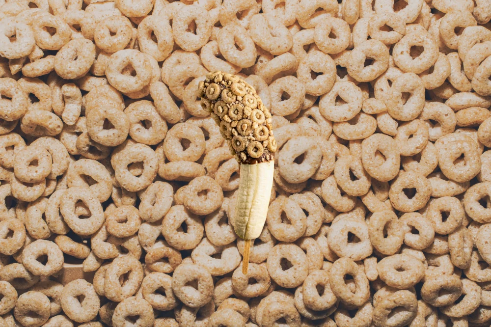 banán csoki cornflakes